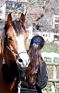 Horse and girl 