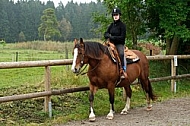 Horse and girl