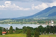 Lech, Lake Forggensee in Germany