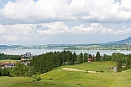 Lech, Lake Forggensee in Germany