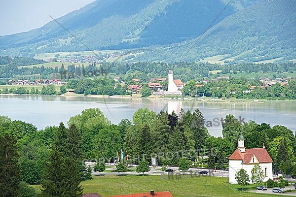 Lech, Lake Forggensee in Germany