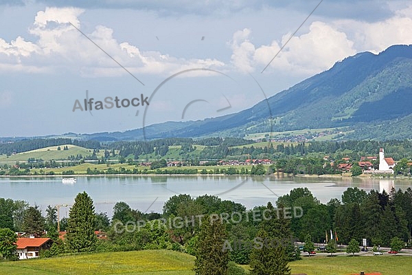 Lech, Lake Forggensee in Germany