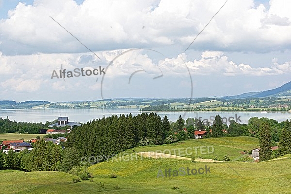 Lech, Lake Forggensee in Germany