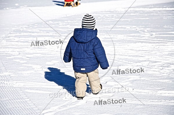 Little Boy on the Ice