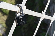 Love padlocks