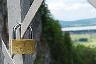 Love padlocks