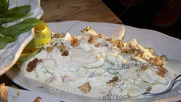 Mayonnaise Potato with Nuts