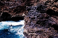 Meer, Stones, Tenerife in the Canary Islands, Spain, 1996