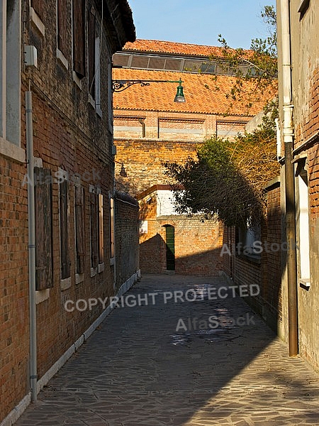 Murano in the Venetian Lagoon.