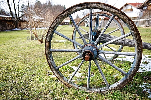 Old Wooden Wagon