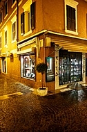 Peschiera del Garda by night, Lake Garda, Italy