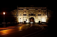 Peschiera del Garda by night, Lake Garda, Italy