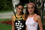 Photo shooting girls at go-kart