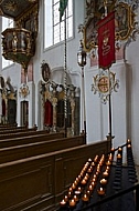 Rococo church, Seeg, Bavaria, Germany