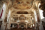 Rococo church, Seeg, Bavaria, Germany