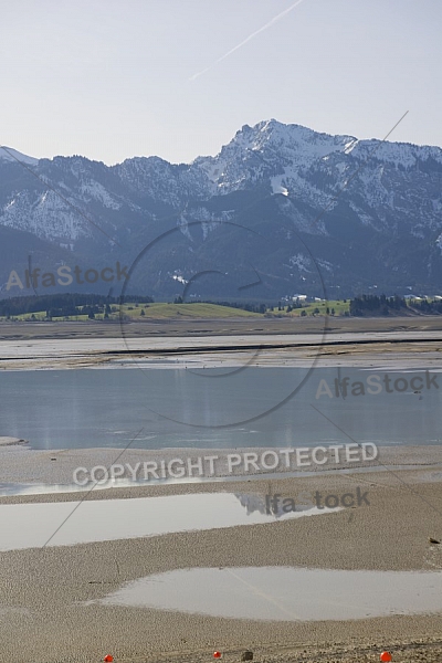 Spring at Lake Forggensee, Germany