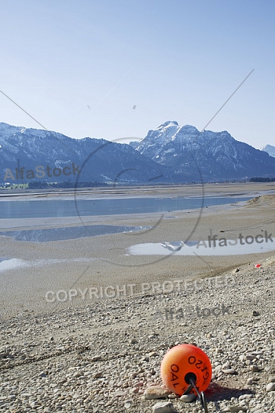 Spring at Lake Forggensee, Germany