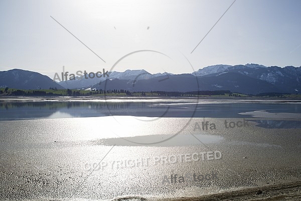 Spring at Lake Forggensee, Germany