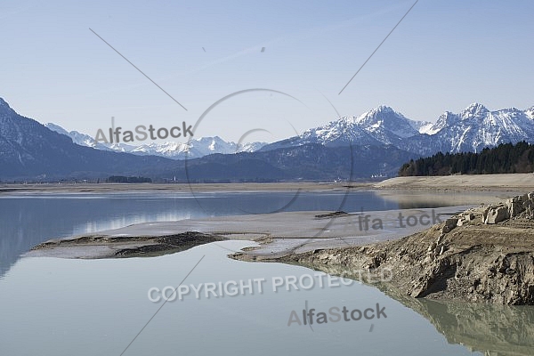 Spring at Lake Forggensee, Germany