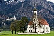 St Coloman's Sanctuary in Schwangau, Germany