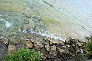 Stones, water