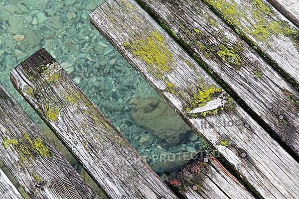 Stones, water