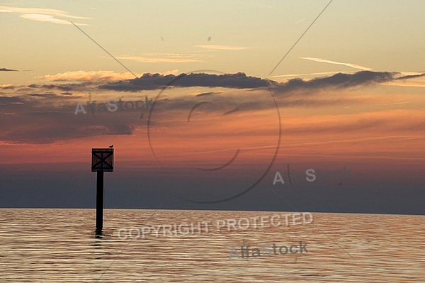 Sunset at Lindau, Germany