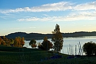 Sunset at the Lake Forggensee in Germany