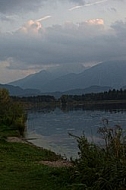 Sunset at the Lake Hopfensee