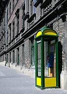 telephone booth