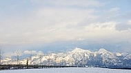 The Tannheim Mountains in Bavaria in Germany