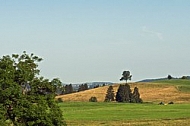 The Tannheim Mountains in Bavaria in Germany