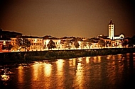 Verona by night, Italy