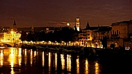 Verona by night, Italy