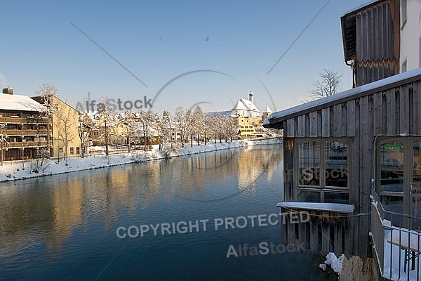 Winter in Füssen, Bavaria, Germany