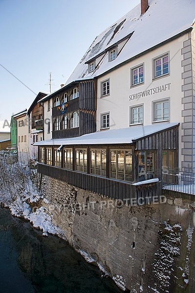 Winter in Füssen, Bavaria, Germany