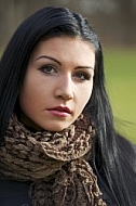 Young girl outdoor portrait