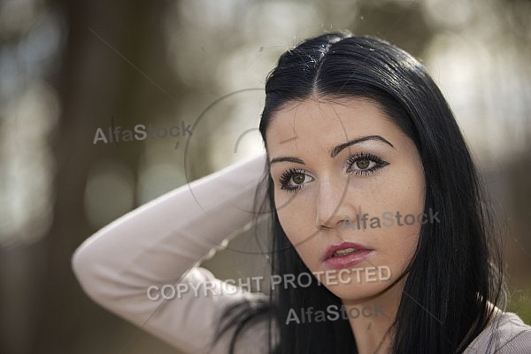 Young girl shooting, Fashion, Model Sooting