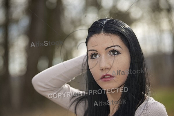 Young girl shooting, Fashion, Model Sooting