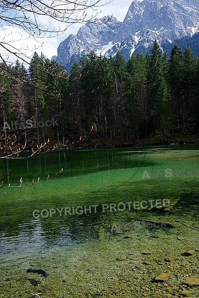 Zugspitze, Grainau, Alpen, Bayern, Germany