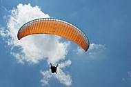 2013-06-07 King Ludwig Open 2013. Paragliding, Takeoff from a ramp, Tegelberg, Schwangau, Germany