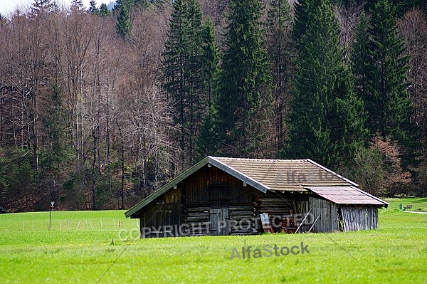 Alpen, House, Zugspitze
