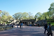 Bethesda Terrace, Central Park in New York City, United States