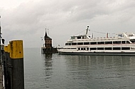 Boat on the Lake Constance in Germany