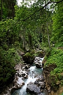 Breitachklamm ravine in Bavaria in Germany