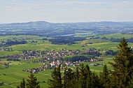 Buchenberg in Buching, Buchenberg Alm, Allgäu, Bavaria, Germany