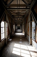 Corridor in an old building