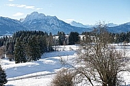 Forggensee, Ostallgäu in Bavaria, Germany