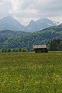 Forggensee, Tegelberg, Neuschwanstein in Bayern, Germany