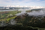 Forggensee, Tegelberg, Schwangau in Bayern in Germany